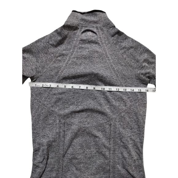 Athleta womens 1/4 zip pullover long sleeve active top gray size XS - Picture 13 of 14